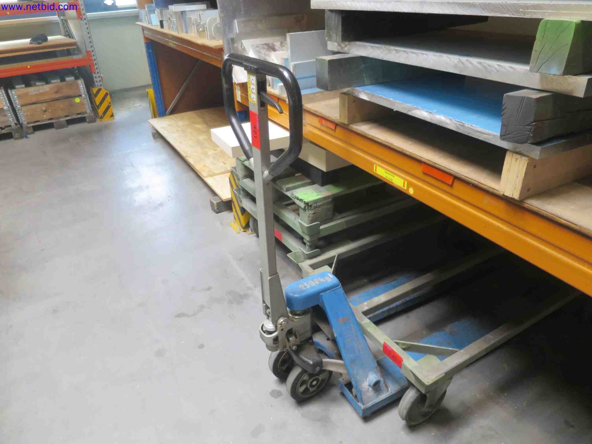 Gabelhubwagen Pfaff Silberblau HU25-115 TS